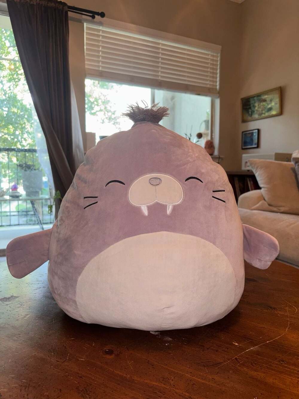 *RARE* Squishmallows Kwame the Walrus 18 Inch Plush